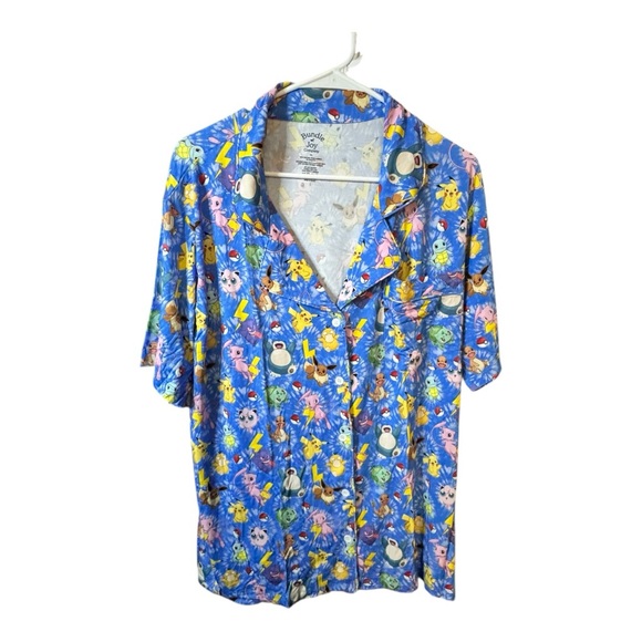 Bundle Of Joy Other - Vibrant Blue Women's Formal Pokémon Bamboo Pajama Set